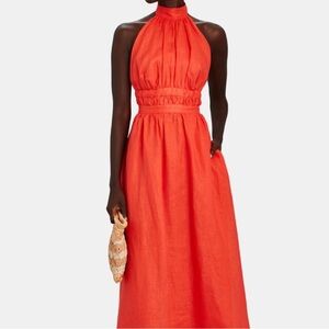 ZIMMERMANN Shelly Halter Dress